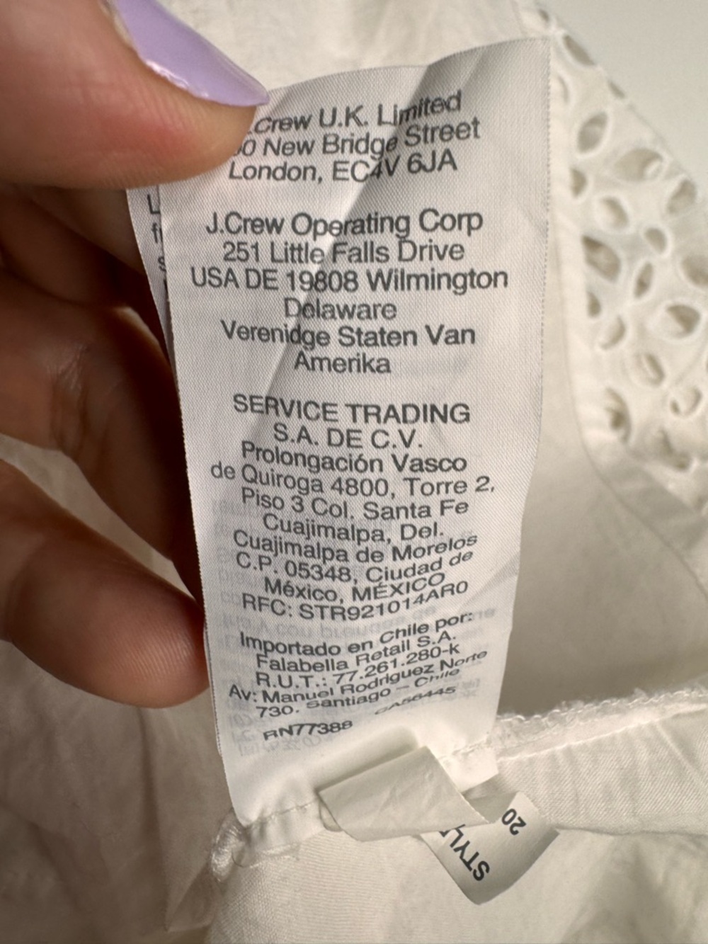 J. Crew White Eyelet Tiered Popover Dress - Picture 12 of 13